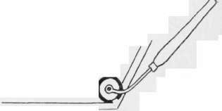 Fig. 36.   Position of Fillet in use.