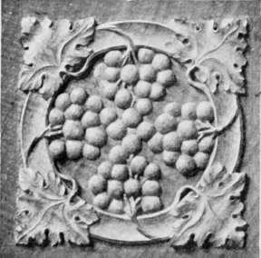 Panel Carved by Margaret Bell.