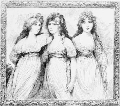 Portraits Of Three Ladies Of The Rushout Family • By Andrew Plimer