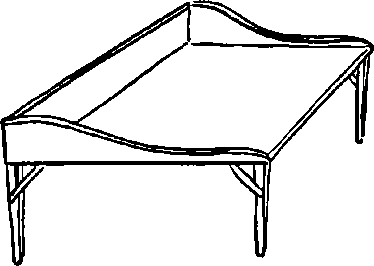 If A Bed Table Is To Be Made From Boards By Your Handyman