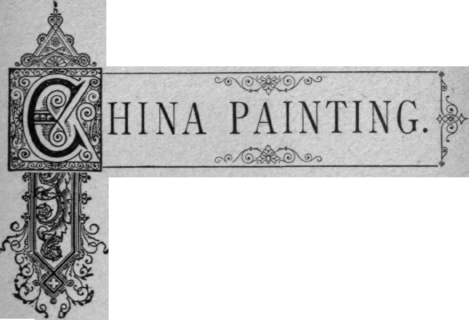 China Painting Painting On China Porcelain Earthen 58