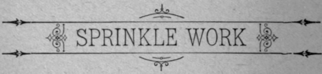The New Sprinkle Work For The Beautiful Decoration 76