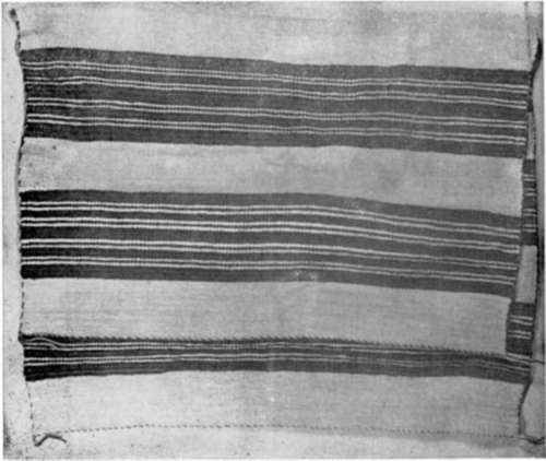 Hopi striped woolen blanket
