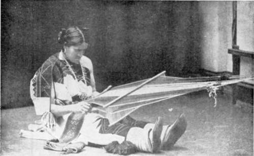 Pueblo weaver