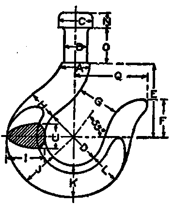 Details of Hoisting Hook.