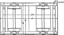 Plan of Under Side of Tram Car.