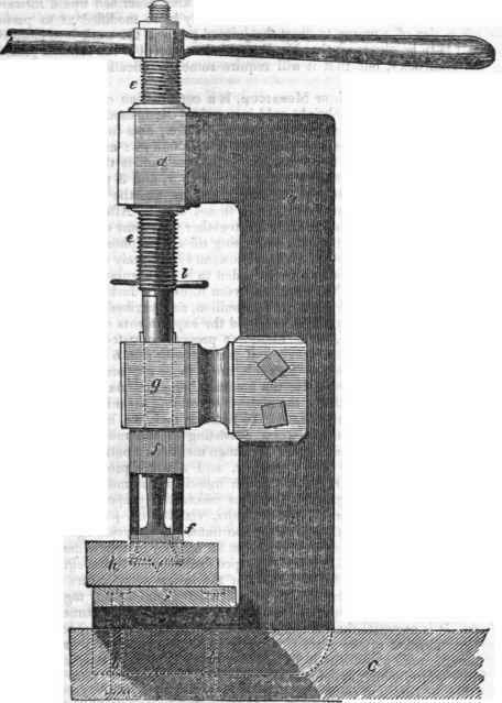 Auger For Making Square Holes 96