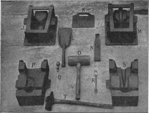 Fig. 23.   Mould, with Tools.