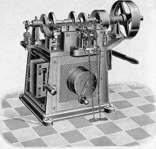 Fig. 36.   Automatic Chain Welding Machine, for Small Chains.