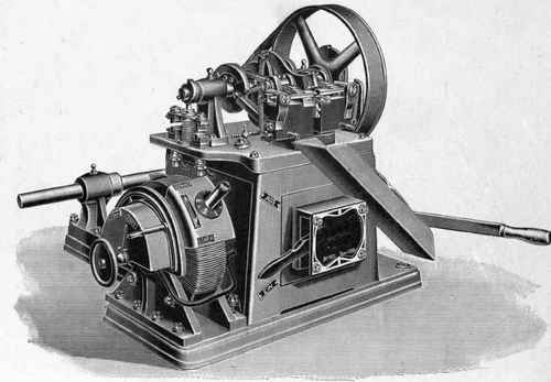 Fig. 40.   Buckle Welding Machine, with Transformer.