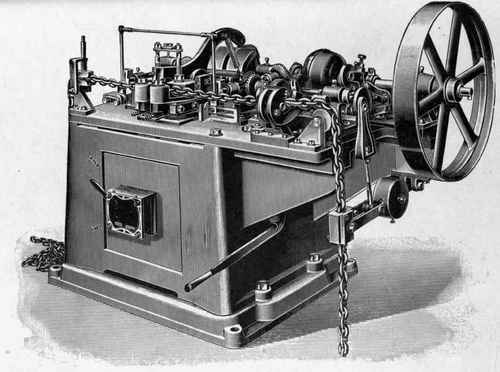 Pig, 37.   Automatic Chain Welding Machine, for Large Chains.