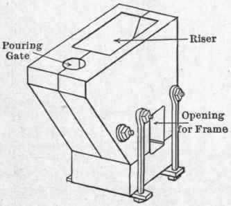 Assembled thermit mold