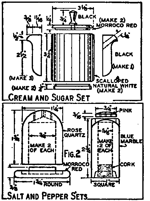 Dimension Sketch For The Cream And Sugar