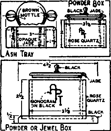The Ash Tray Described In Project 34
