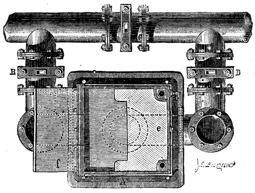FIG. 2. PLAN VIEW WITH BY PASS.
