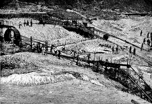  FIG. 2.   ARRANGEMENT OF THE MACHINERY AT THE PORTATO DE FERRO DIAMOND DEPOSITS.