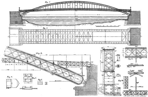 BRIDGE OVER THE RIVER ADIGE, AT VERONA.