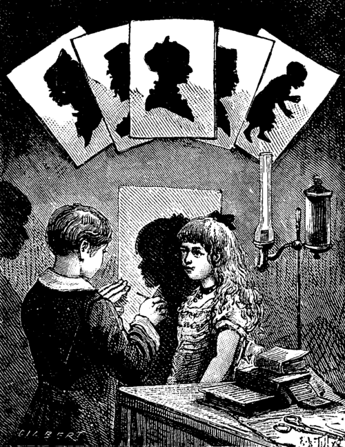 FIG. 2.   SILHOUETTE PORTRAITS.