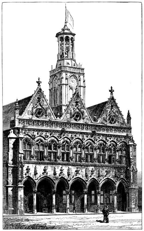 HOTEL DE VILLE, ST. QUENTIN.