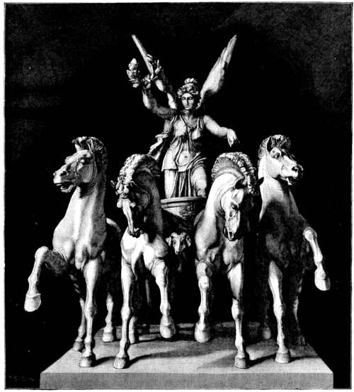QUADRIGA FOR THE NEW HOUSE OF PARLIAMENT, AT VIENNA.