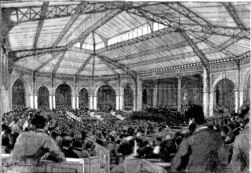 NEW LABOR EXCHANGE HALL FOR MEETINGS.