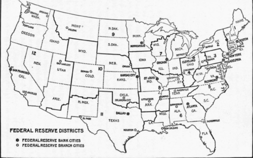 Figure 4. The Federal Reserve Districts