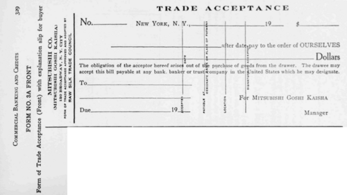form of acceptance