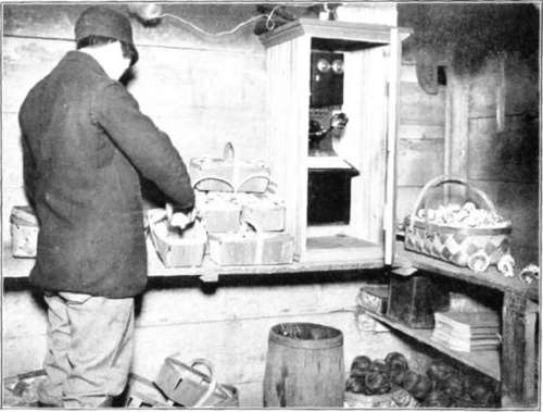 Figure 238. View in packing room, Akron tunnel,
