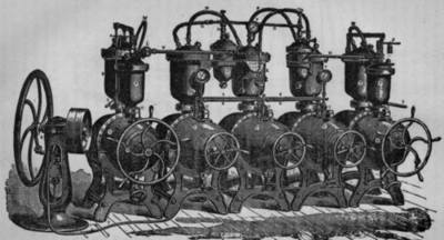 Fig. 160. Puffer's Apparatus with Pump