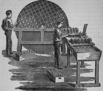 Fig. 267.   Continuous Steeping and Soaking Wheel