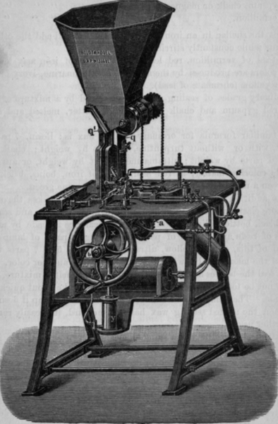 Fig. 282.   Combined Cork Brander and Counter