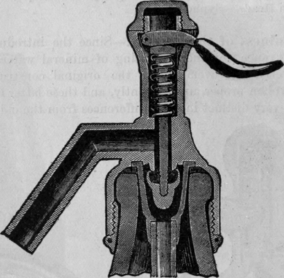 Fig. 301. Sectional View of Improved English Syphon