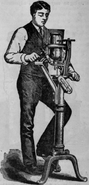 Fig. 307. Syphon Filler for all Sizes of Syphons