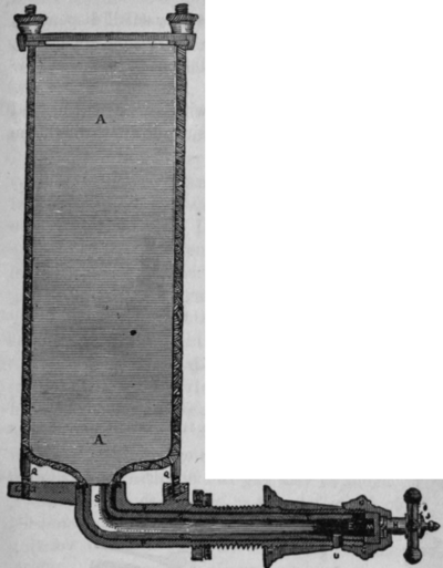 Fig. 338. Glass lined Syrup Tank with Faucet