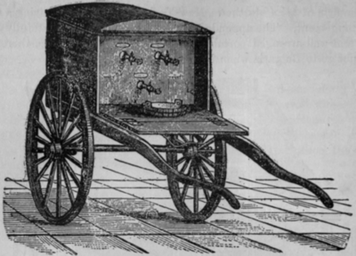 Fig. 347.   Bulgarian Soda Water Cart