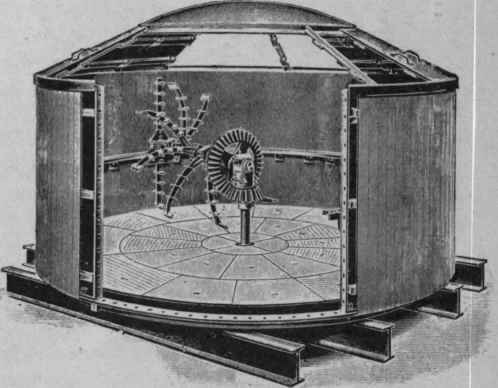 Fig. 19.   mash tun with rake stirring gear (Blair, Campbell, and McLean).