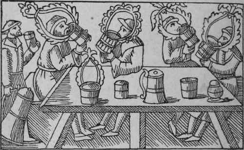 Of the manner of drinking amongst the Northern People