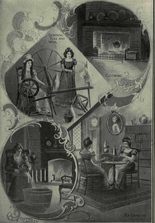 HOME LIFE IN OLDEN TIMES 9939