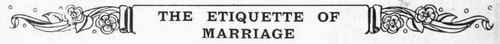 2 The Etiquette of Marriage 100292