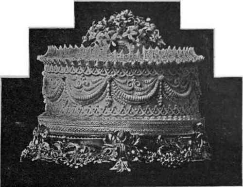 A guinea wedding cake Bolland