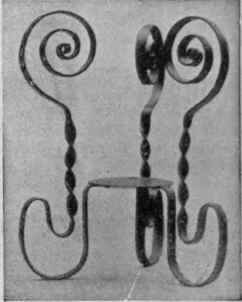 A more elaborate vase holder