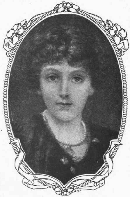 Blanche Lindsay From a miniature by Mrs. Kate Perugini daughter of diaries Dickens