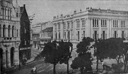 Chartered Bank Buildings. Battery Road, Singapore