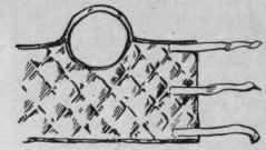 Fig. 1. Stays made of quilted flannel