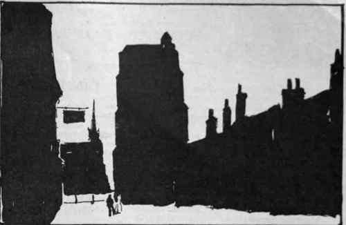 Fig 3 This is a silhouette of buildings in the simplest terms of sight