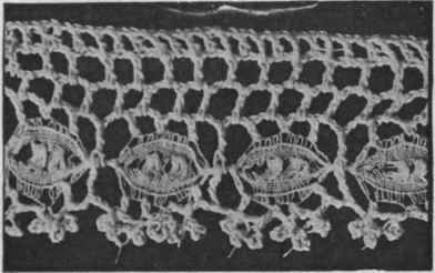 Fig. 4. Honiton braid edging