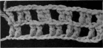 Fig. 8. A variation of spaced trebles, in which the trebles are placed over the spaces in the previous row