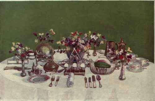 Suggestions For The Breakfast Table 100142