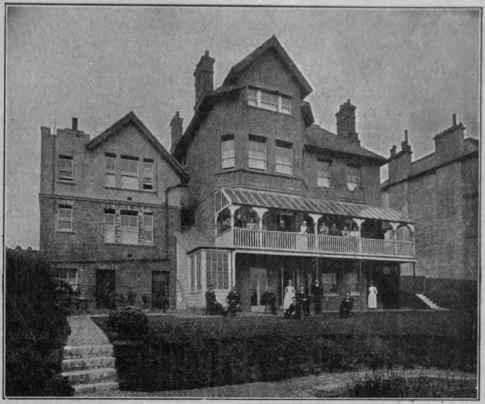 The convalescent home at St. Leonards. Some 355 patients are received here annually in her way, and took an interest in intellectual pursuits at a time when Buch tastes were remarkable in a girl.