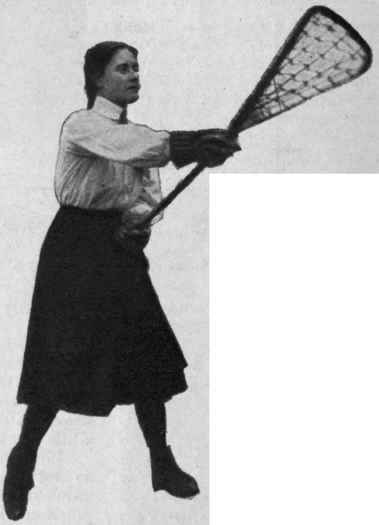 The finish of the underhand throw